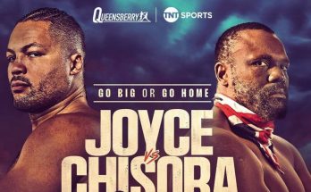 Joe Joyce vs Derek Chisora