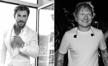 Chris Hemsworth Surprises Ed Sheeran Fans