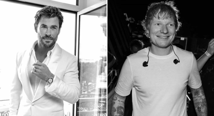 Chris Hemsworth Surprises Ed Sheeran Fans