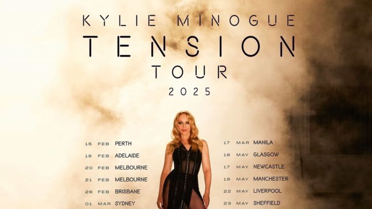 Kylie Minogue Shocks Fans with 2025 Tension Tour Announcement!